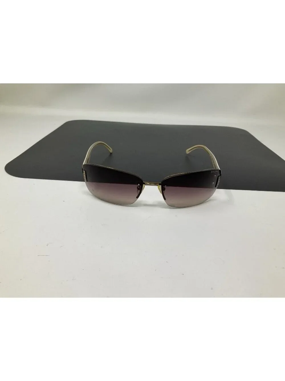 Vintage Ralph Lauren Sunglasses RA 4012 111/13 Rimless 62-16 130